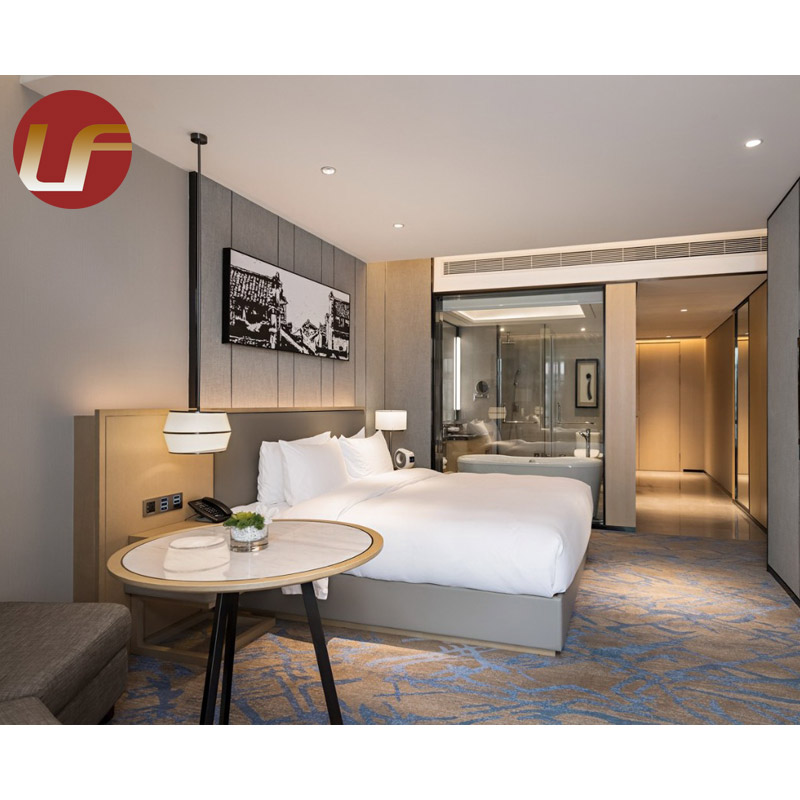 Marca de muebles con un fuerte equipo de diseñadores Minorista de muebles Muebles de dormitorio de hotel tapizados de lujo