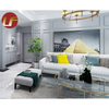Fábrica de Foshan Sofás de sala de estar de estilo antiguo europeo Juego de sofás de alta calidad Muebles de sala de estar