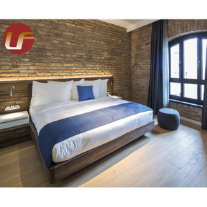 Fabricante de muebles, suministro de madera, cabecero de panel King para conjunto de muebles de dormitorio de Hotel
