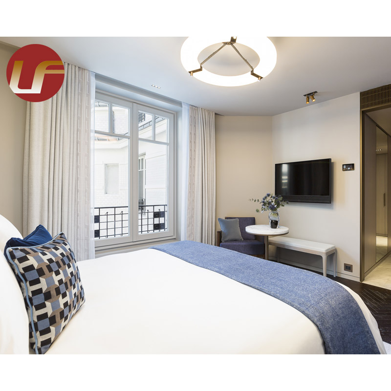 Apartamento compacto moderno Juego de muebles de dormitorio de hotel de 4 o 5 estrellas