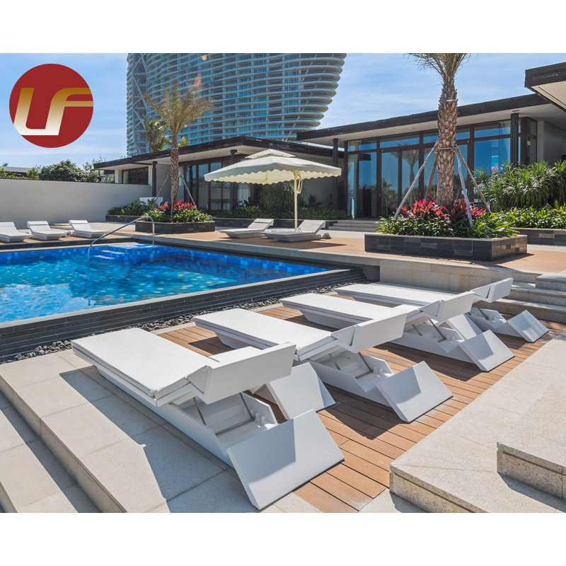 Cama tumbona al aire libre con mejores ventas, jardín Chaise Lounge
