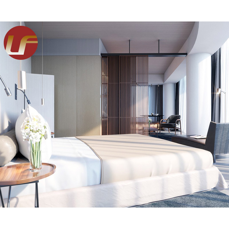 Muebles de dormitorio de madera de alta calidad del hotel antiguo de 5 estrellas