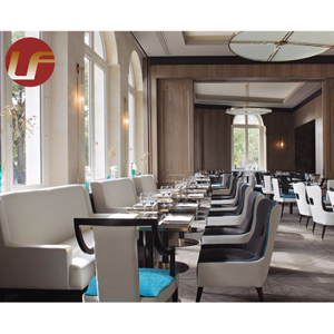 Nuevo diseño comedor redondo restaurante cafetería muebles mesas y sillas para restaurante en Hotel y cafetería