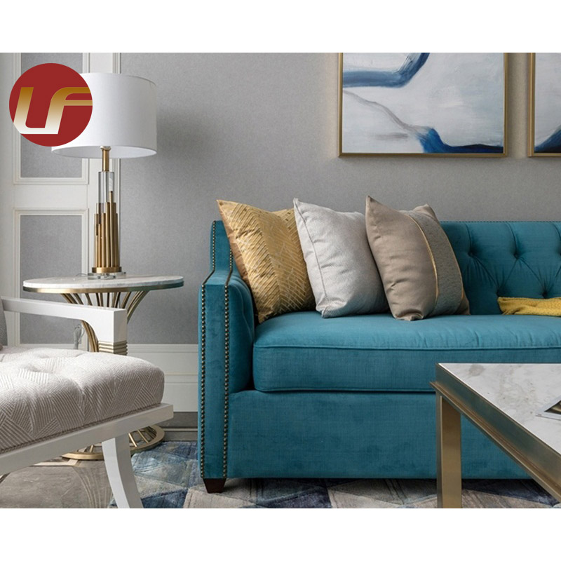 Los muebles calientes del dormitorio del hotel de la venta fijan los muebles contemporáneos de la sala de estar