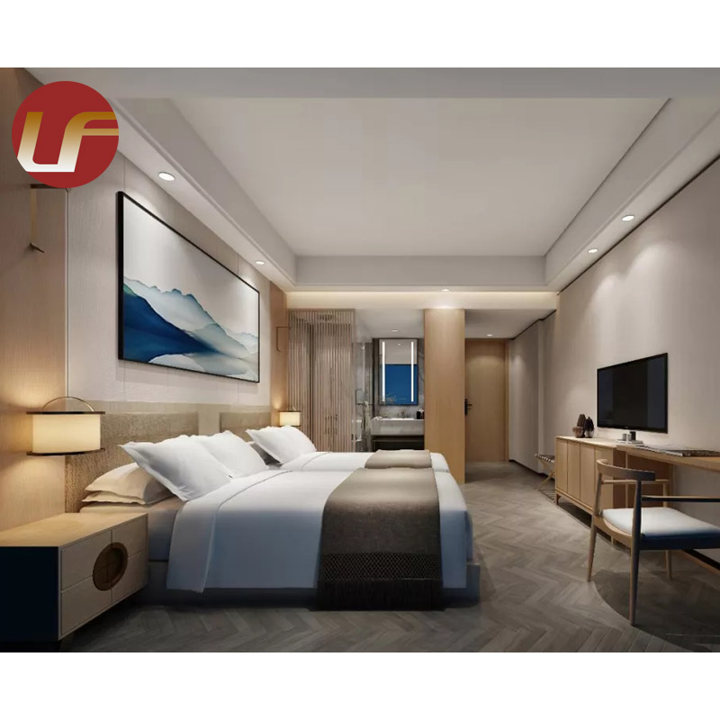 Conjunto de dormitorio de hotel de muebles modernos de alta calidad por encargo