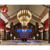 Diseño de lujo de 5 estrellas Hilton Hotel Vestíbulo Sofá Muebles de sala Foshan Fabricantes