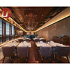 Mesa de comedor de café con muebles de restaurante comercial de lujo